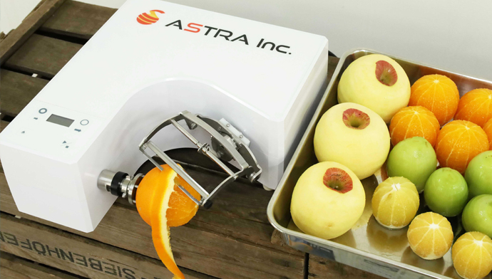 Apple peeling machine - FAP-1001 - ASTRA - kiwi / citrus / orange