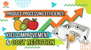 Shunsuke-kun talking about produce processing efficiency